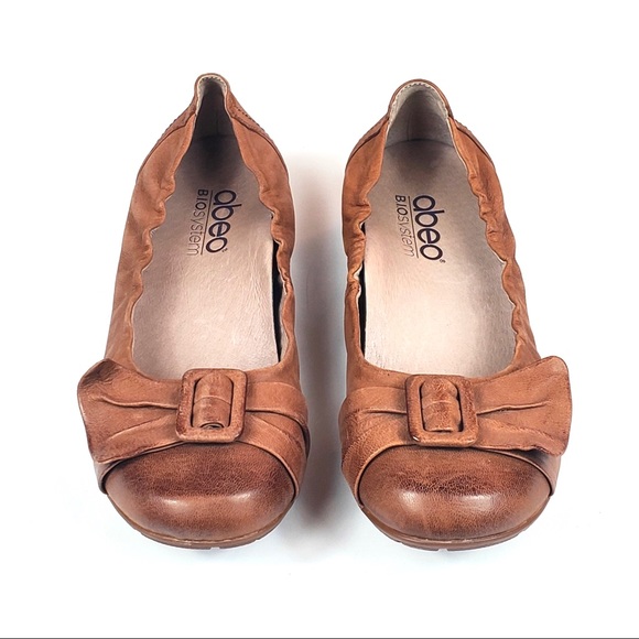 6 Neutral Abeo Tabitha Ballet Flats - Picture 2 of 6
